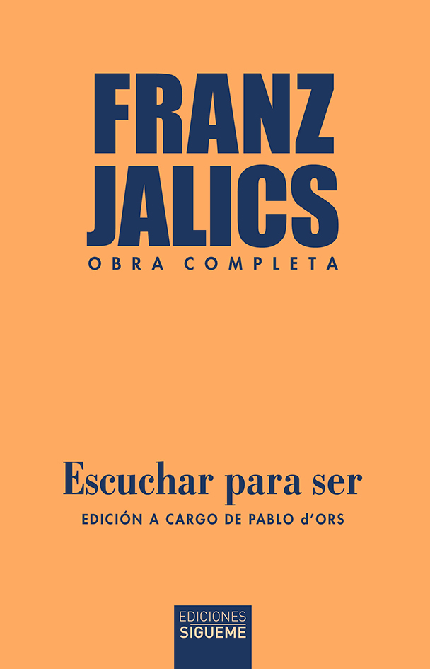 FRANZ JALICS Escutar para ser